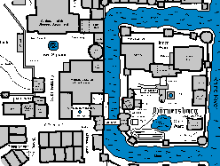 Map of Lego Castle and Town